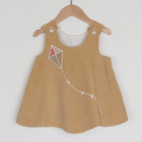 1960s Velvet Kite Dress Size 5/6