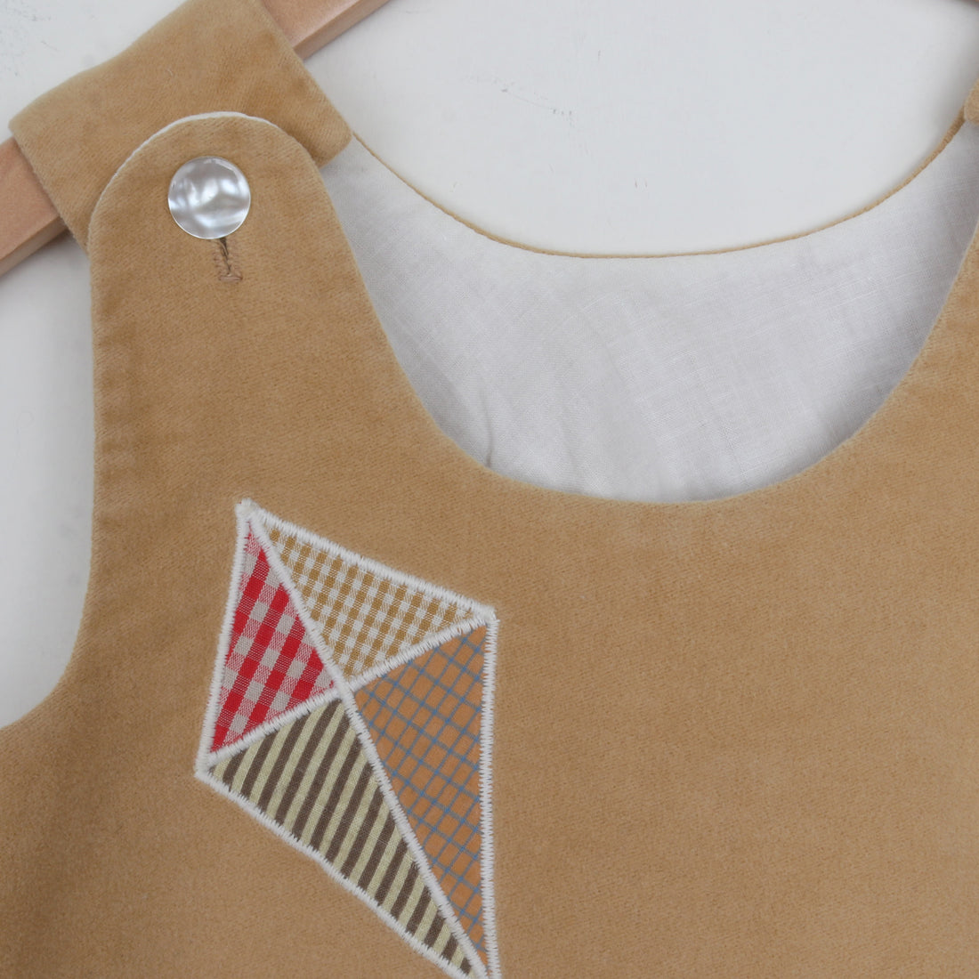 1960s Velvet Kite Dress Size 5/6