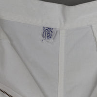 70s White Corduroy Shorts XS