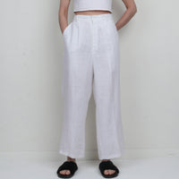 White Linen Trouser XL