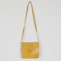 Yellow Leather Purse