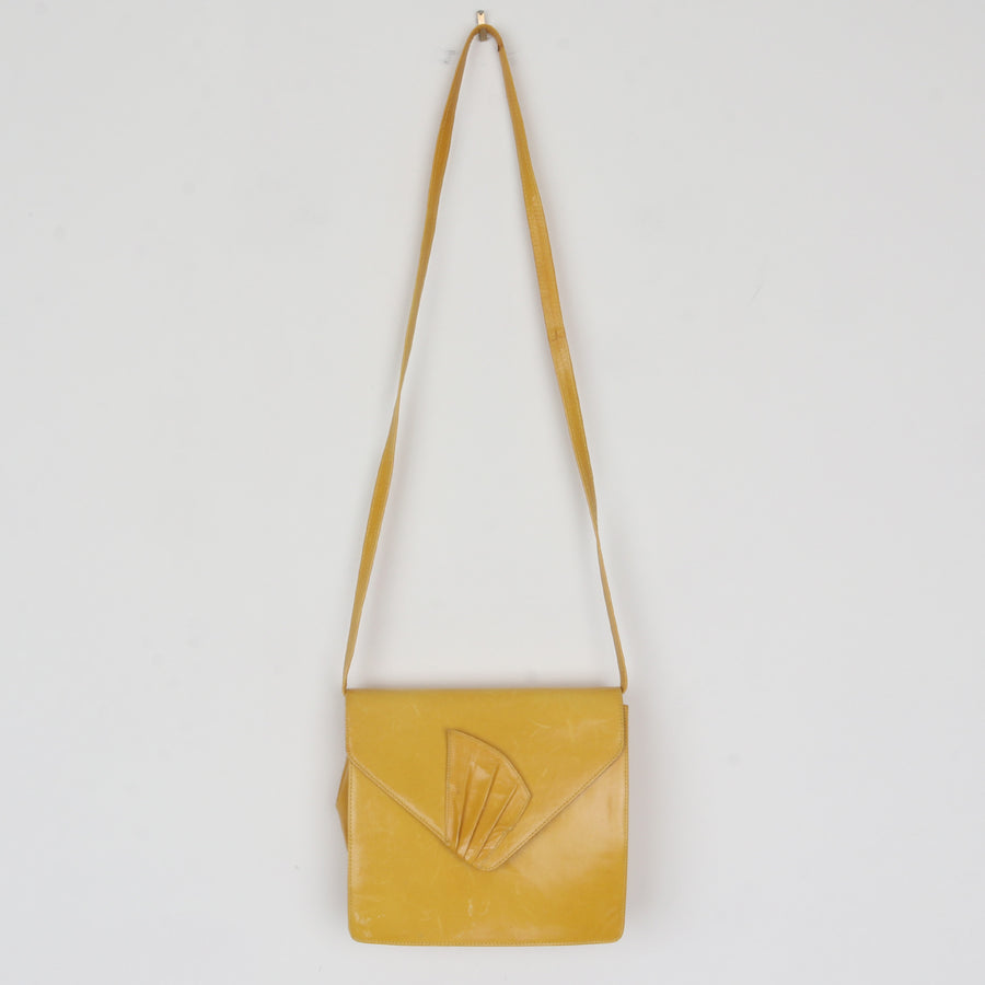 Yellow Leather Purse