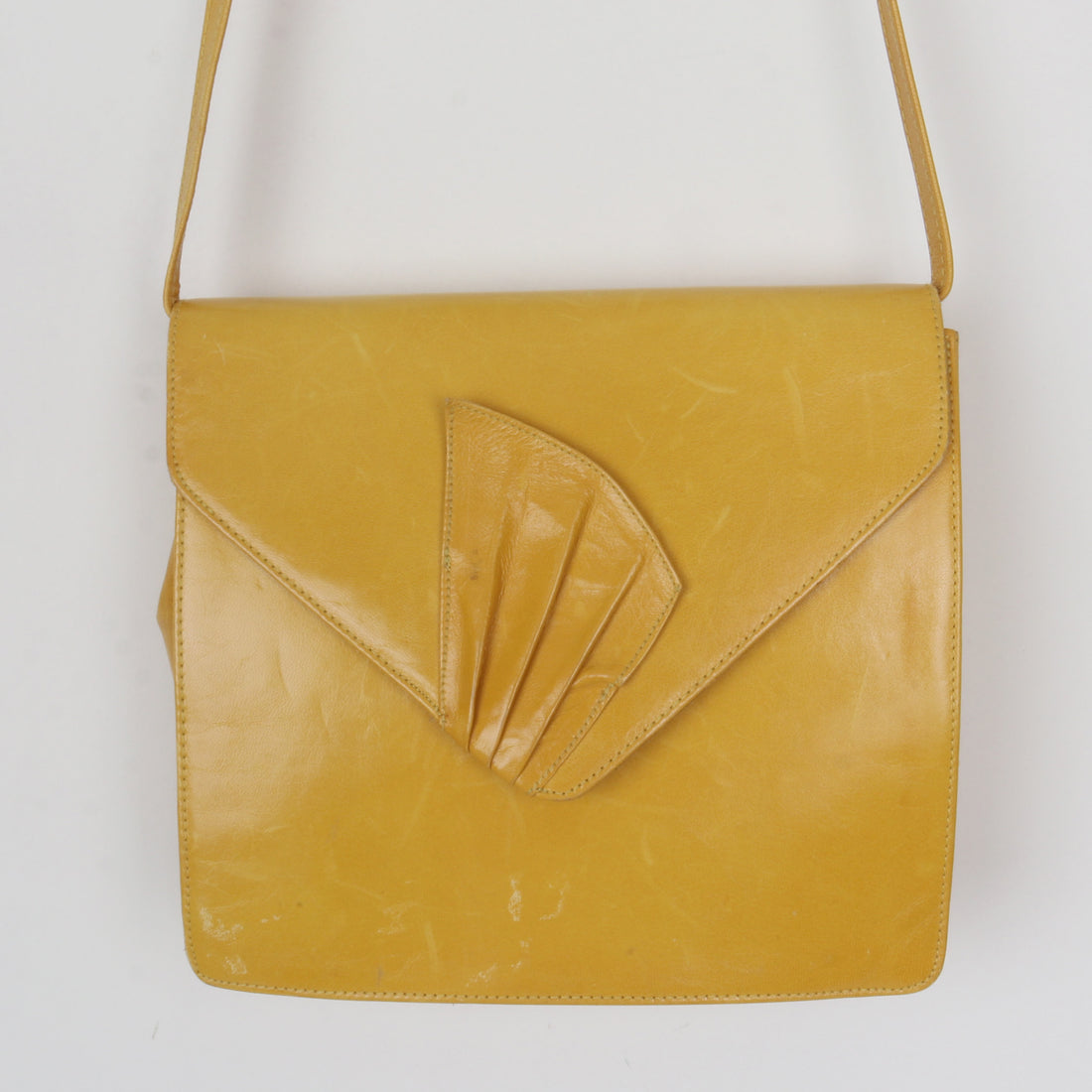 Yellow Leather Purse