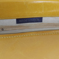 Yellow Leather Purse