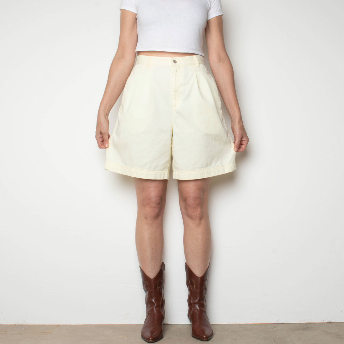 Butter Cotton Long Shorts