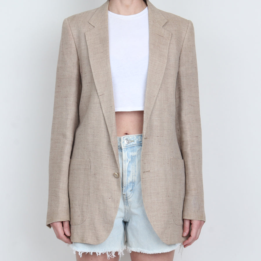 Yves Saint Laurent Linen Blazer