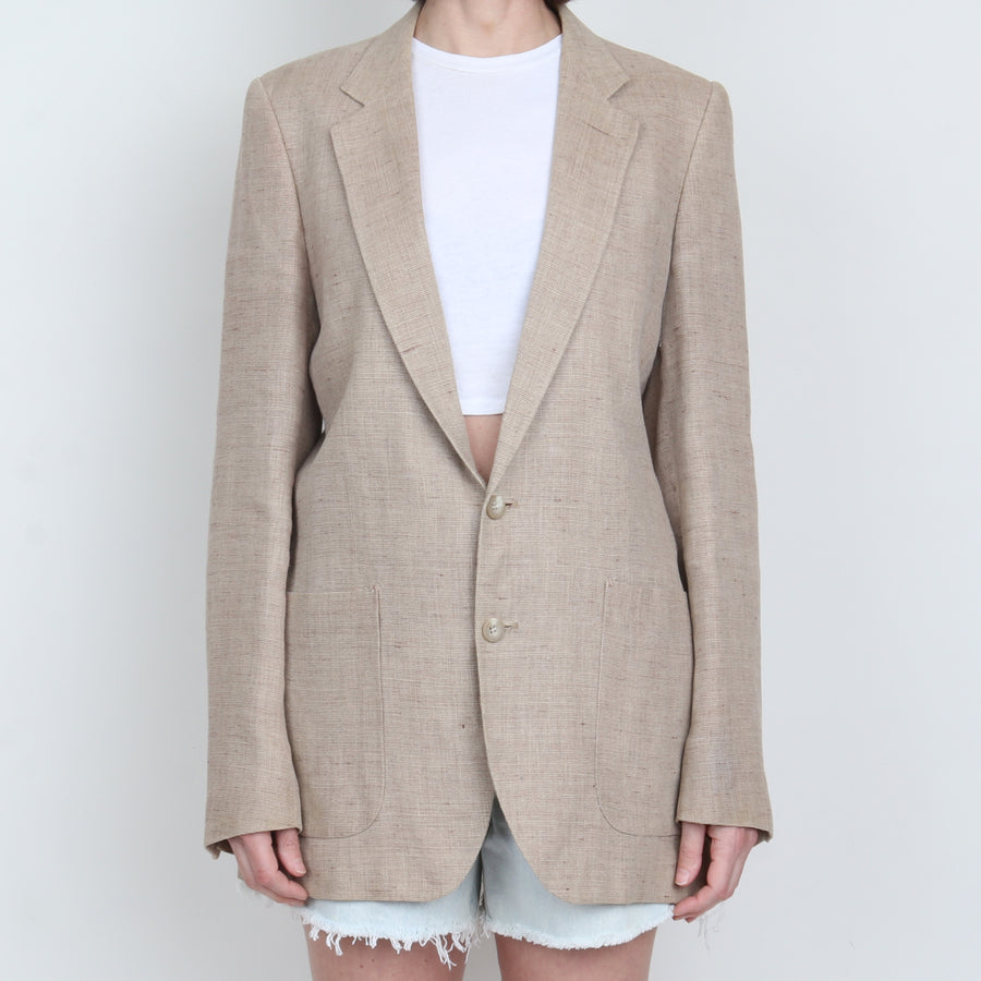 Yves Saint Laurent Linen Blazer