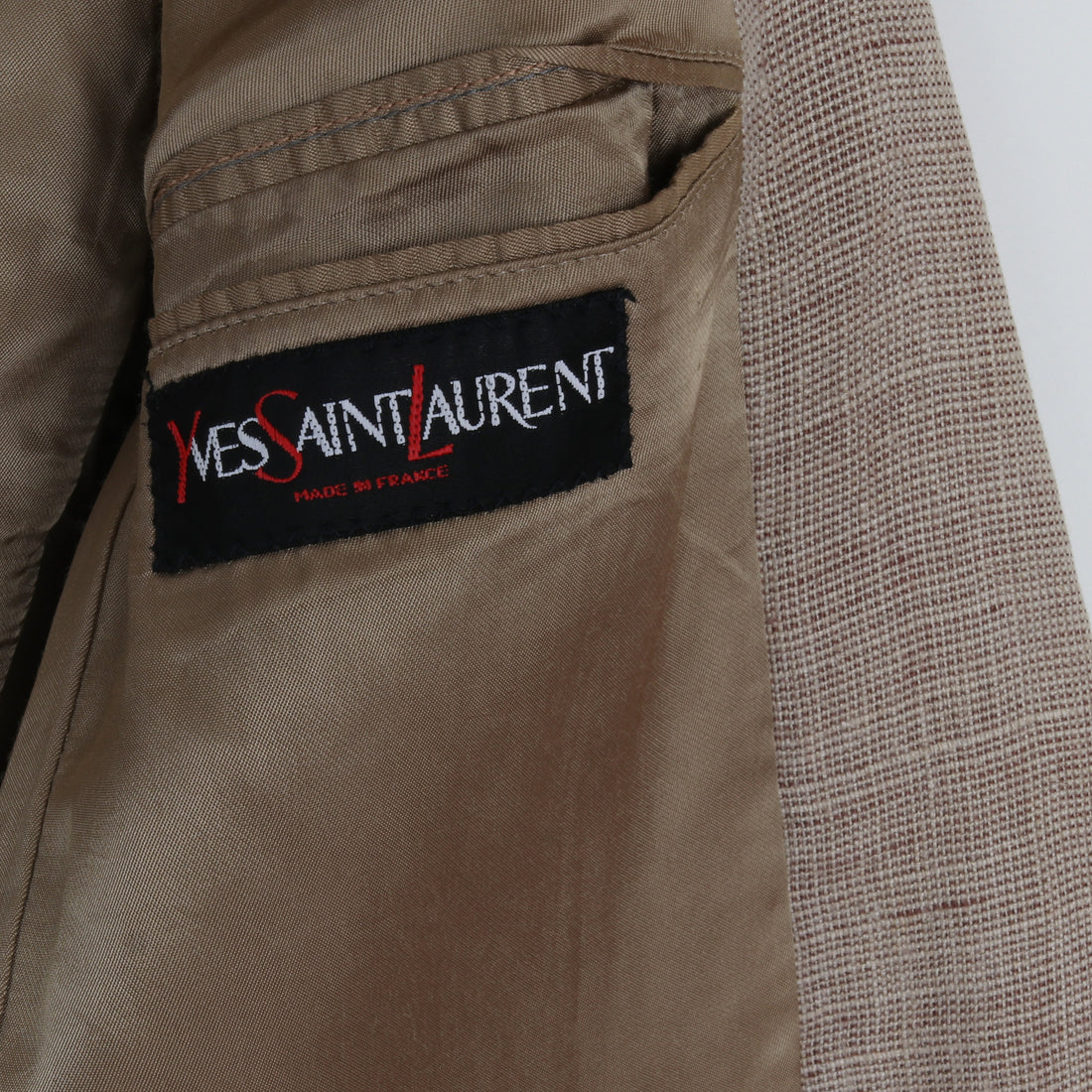 Yves Saint Laurent Linen Blazer
