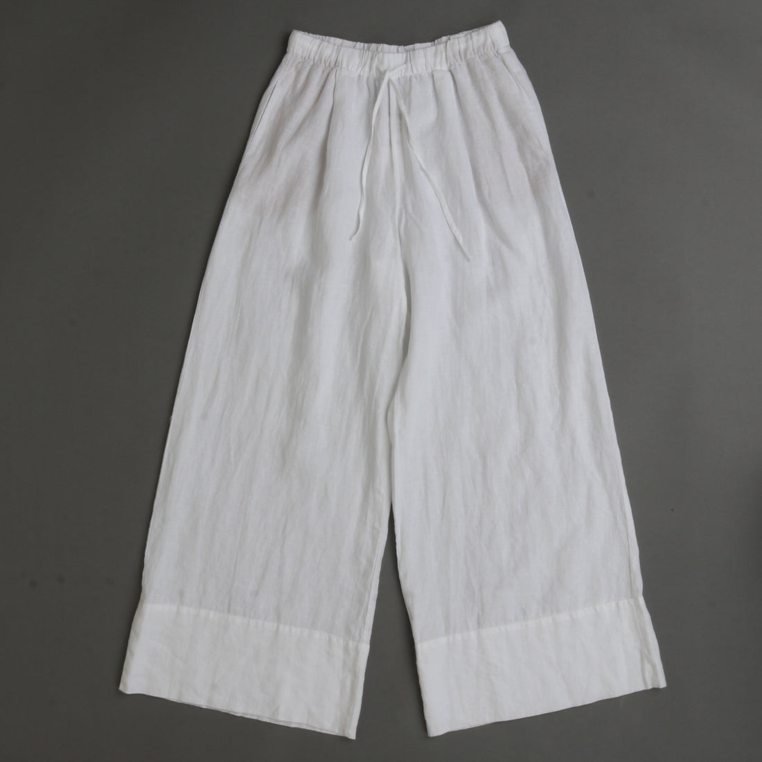 100% Linen Wide Leg Pants