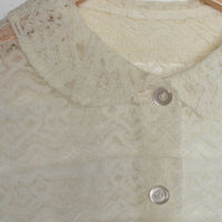 Antique Lace Crop Shirt
