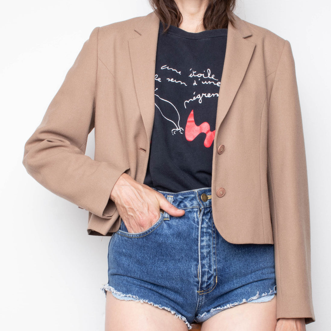 Japanese Wool Crop Jacket